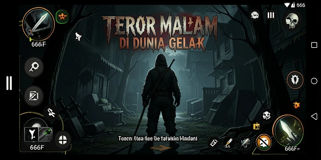 Gameplay menakutkan dari 666F yang penuh dengan ketegangan.