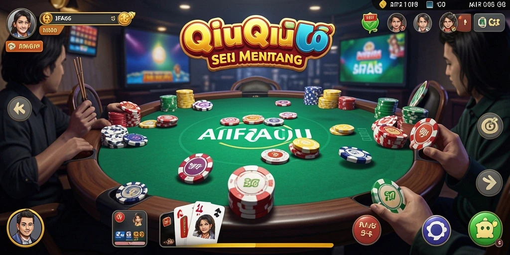 Tampilan menarik dalam permainan QiuQiu AIFA66.