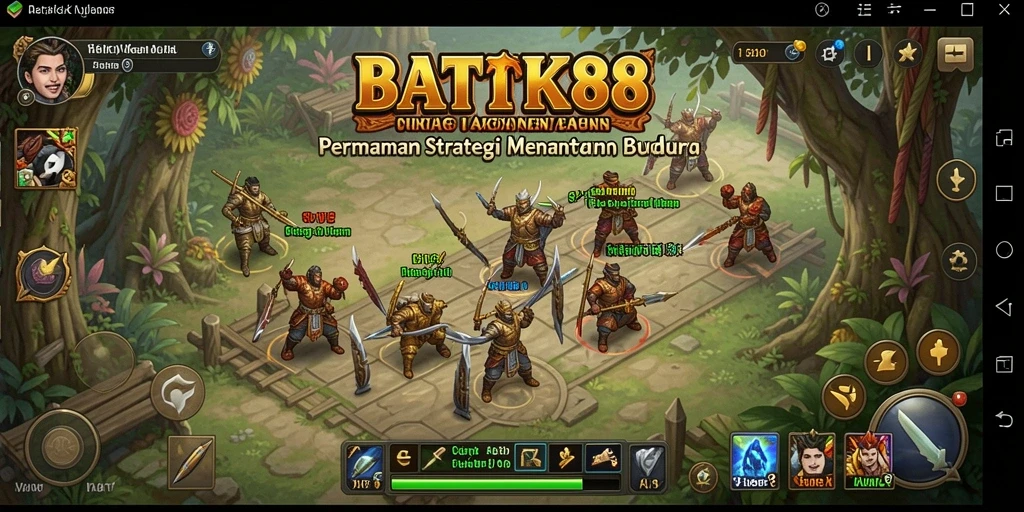 Tampilan menarik dari gameplay <strong>BATIK88</strong> yang penuh strategi.