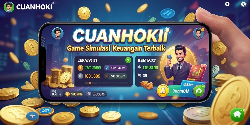 Tampilan gameplay CUANHOKI yang mendidik dan menarik.