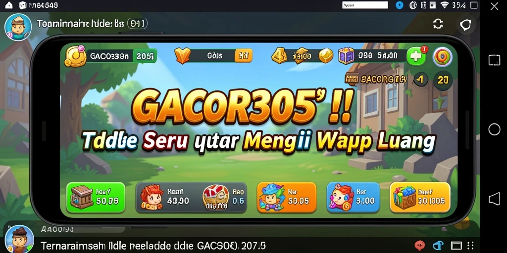 Tampilan gameplay GACOR305 yang menarik dan interaktif.