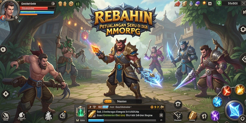 Tampilan gameplay yang menakjubkan di dunia <strong>REBAHIN</strong>.
