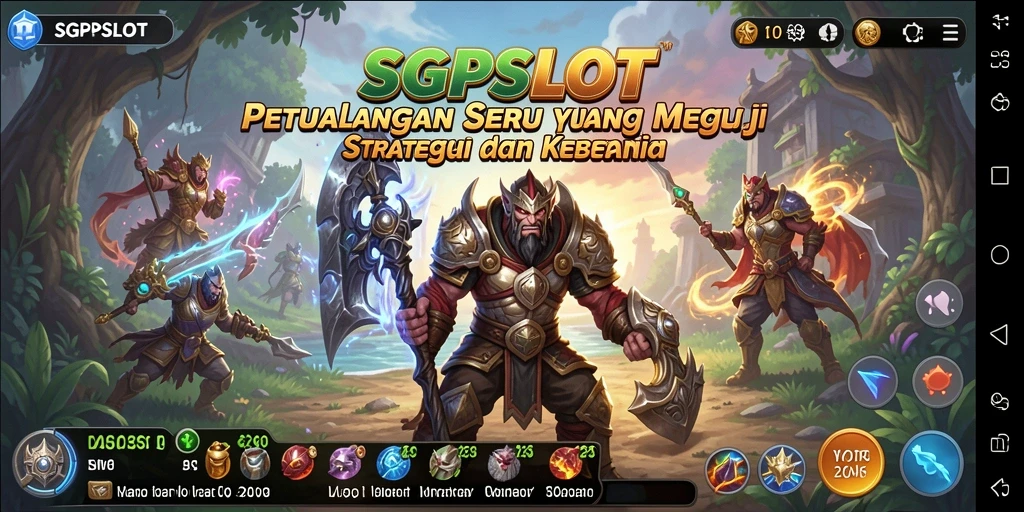 Tampilan menarik dari gameplay SGPSLOT yang menantang.
